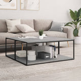 Ripiani Libreria 4pz Grigio Cemento 100x50x1,5cm truciolato