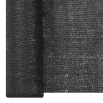 Rete per Privacy Nera 3,6x50 m in HDPE 150 g/m