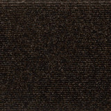 Tappetini per scale autoadesivi 15 pz 65x21x4 cm marrone scuro bordo rettangolare