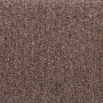 Tappetini per scale 15 pz 65x21x4 cm Marrone Bordo rettangolare