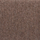 Tappetini per scale 15 pz 65x21x4 cm Marrone Bordo rettangolare