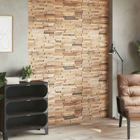 vidaXl Pannelli per Pareti 10 pz 1,03 m in Legno Massello di Recupero