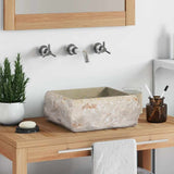 Lavandino Crema 30x30x13 cm in Marmo