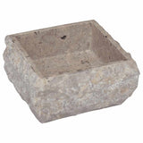 Lavandino Grigio 30x30x13 cm in Marmo