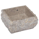 Lavandino Grigio 30x30x13 cm in Marmo