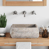 Lavandino Grigio 30x30x13 cm in Marmo