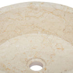 Lavandino Crema 40x15 cm in Marmo