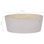 Lavandino Crema 40x15 cm in Marmo