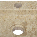 Lavello a Parete Crema 38x24x6,5 cm in Marmo