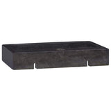 Lavello a Parete Nero 38x24x6,5 cm in Marmo