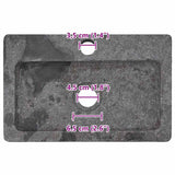 Lavello a Parete Grigio 38x24x6,5 cm in Marmo