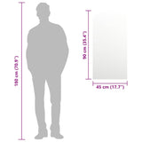 Specchio 90x45 cm in Vetro