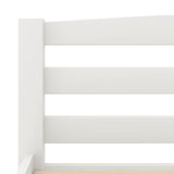 Giroletto senza Materasso Bianco 140x200 cm in Legno di Pino