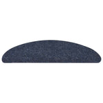 Tappetini Adesivi per Scale 5 pz 56x17x3 cm Blu Agugliati