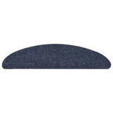 Tappetini Adesivi per Scale 5 pz 56x17x3 cm Blu Agugliati