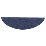 Tappetini Adesivi per Scale 5 pz 56x17x3 cm Blu Agugliati