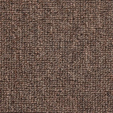 Tappetini per scale 10 pz 56x17x3 cm Marrone caffè Semicircolari