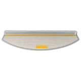 Tappetini per scale 10 pz 65x24x4 cm Grigio chiaro Semicircolari Grandi