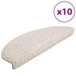 Tappetini per Scale 10 pz 65x21x4 cm Bianchi
