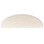 Tappetini per Scale 10 pz 65x21x4 cm Bianchi