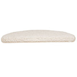 Tappetini per Scale 10 pz 65x21x4 cm Bianchi