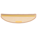 Tappetini Autoadesivi per Scale 15 pz Marrone Chiaro 65x21x4 cm