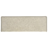 Tappetini Autoadesivi per Scale 15 pz Argento 65x21x4 cm