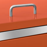 Copribidone per Spazzatura Singolo 69x77,5x112,5cm Acciaio Inox
