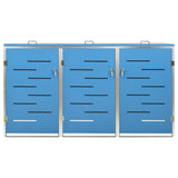 Copribidone per Spazzatura Singolo 69x77,5x112,5cm Acciaio Inox