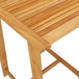 Set Bar da Giardino 3 pz con Cuscini Grigio