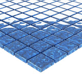 Piastrella Mosaic 11 pcs Blu 50 x 50 cm Vetro