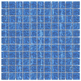 Piastrella Mosaic 11 pcs Blu 50 x 50 cm Vetro