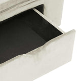 Divano per Cani con Cassetto Crema 75x50x38 cm in Peluche