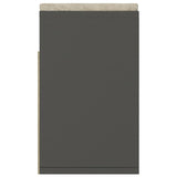 Panca Porta Scarpe con Cuscino Grigia 104x30x49cm truciolato