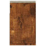 Panca Porta Scarpe Cuscino Rovere Fumo 104x30x49cm truciolato