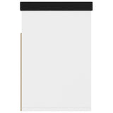 Panca Porta Scarpe con Cuscino Bianca 80x30x47cm truciolato