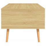 Tavolino Salotto Rovere Sonoma 100x49,5x43 cm Legno truciolato