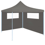 Parete con Finestre per Gazebo 6x2 m Antracite