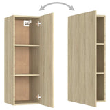 Mobili TV 2pz Rovere Sonoma 30,5x30x90 cm in Legno truciolato