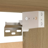 Mobili TV 2pz Rovere Sonoma 30,5x30x90 cm in Legno truciolato