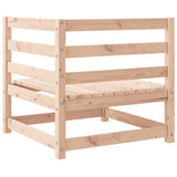 Divani Angolari da Giardino 2 pz in Legno Massello di Pino