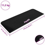 Rampa per Soglia 110x41x5 cm in Gomma