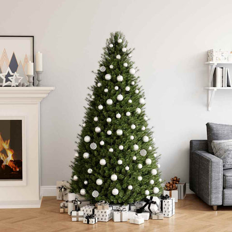 Set Palline di Natale 100 pz Bianco