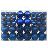 Set Palline di Natale 100 pz Blu
