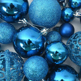 Set Palline di Natale 100 pz Blu
