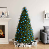 Set Palline di Natale 100 pz Blu