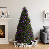 Set Palline di Natale 100 pz Viola