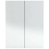 Armadietto a Specchio per Bagno 60x15x75 cm MDF Antracite