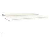 Tenda da Sole Retrattile Automatica 500x300 cm Crema