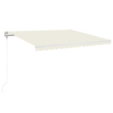 Tenda da Sole Retrattile Automatica 450x350 cm Crema
